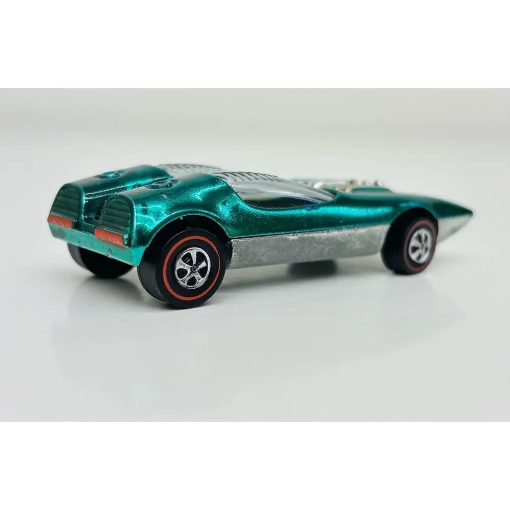 Hot Wheels Redline Splittin Image Green US Gray Interior